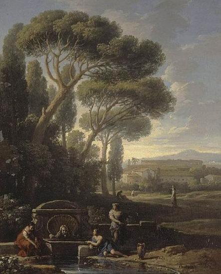 Jan Frans van Douven Italian Landscape oil painting image
